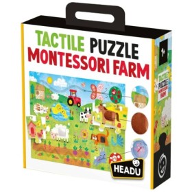 Headu Montessori - Puzzle Tactil Headu - 1